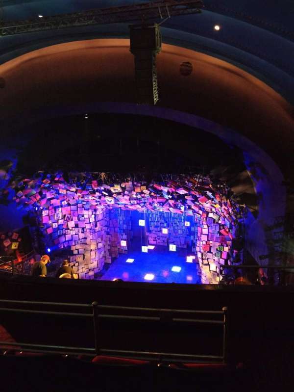 Cambridge Theatre, section: Upper Circle, row: J, seat: 7