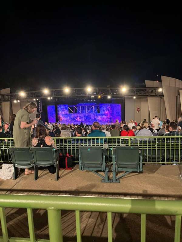 The Muny, section: C8, row: A, seat: 24