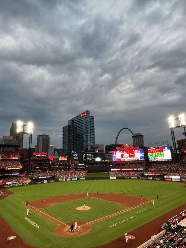 Busch Stadium, section: 249, row: 1, seat: 7
