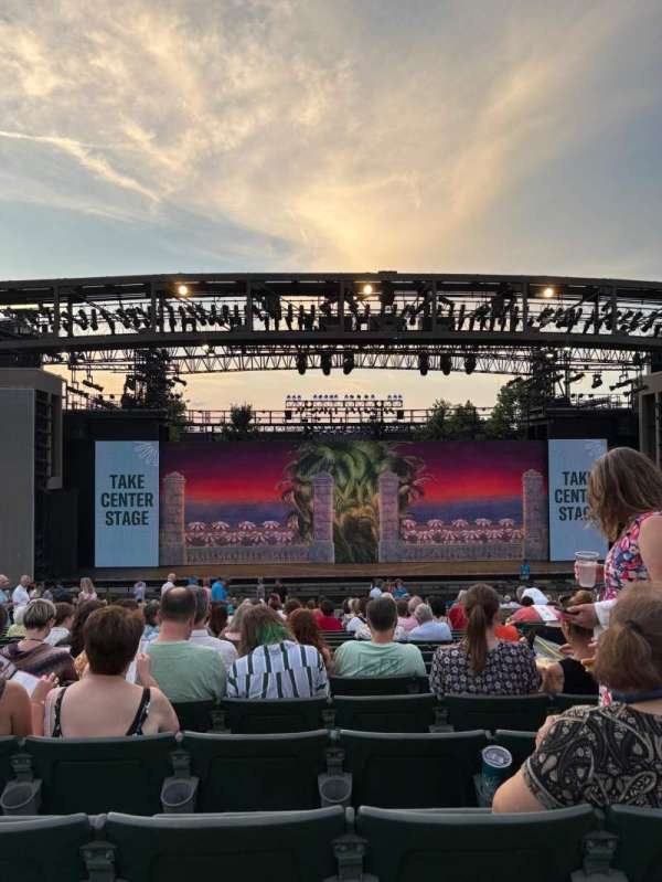 The Muny, section: A4, row: U, seat: 114