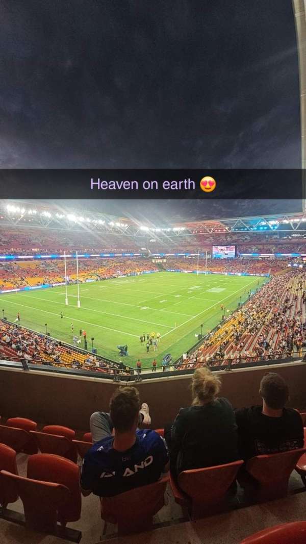 Suncorp stadium, section: 515, row: 43, seat: 38
