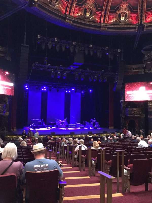 The Venetian Theatre, section: 6, row: AA, seat: 60
