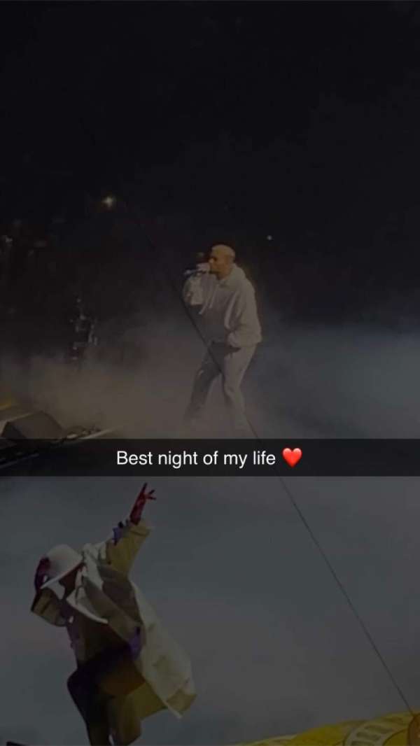 The O2, London, section: 113, row: T, seat: 415