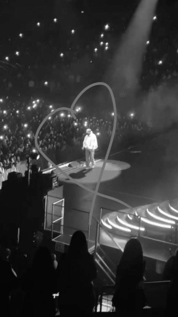 The O2, London, section: 113, row: T, seat: 415