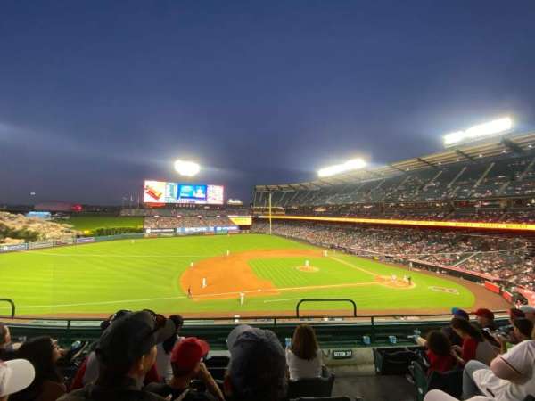 Angel Stadium, section: 316, row: E, seat: 9