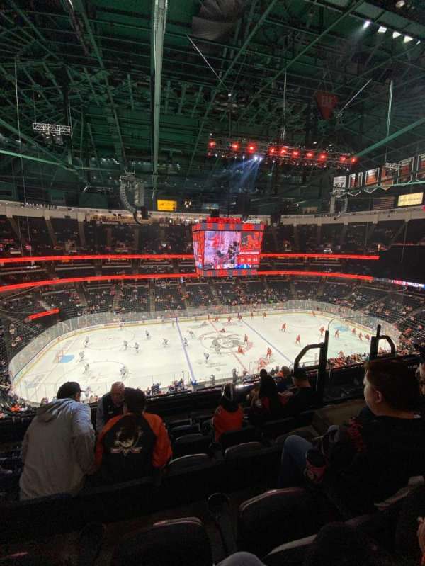 Honda Center, section: 413, row: H, seat: 4