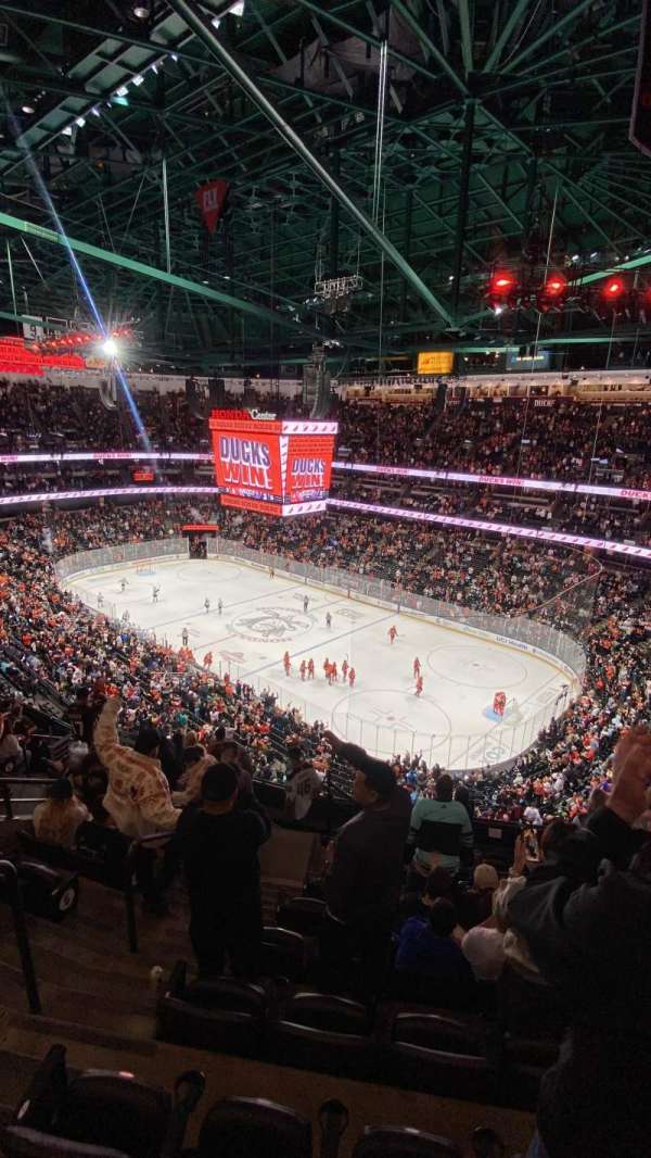 Honda Center, section: 406, row: L, seat: 11