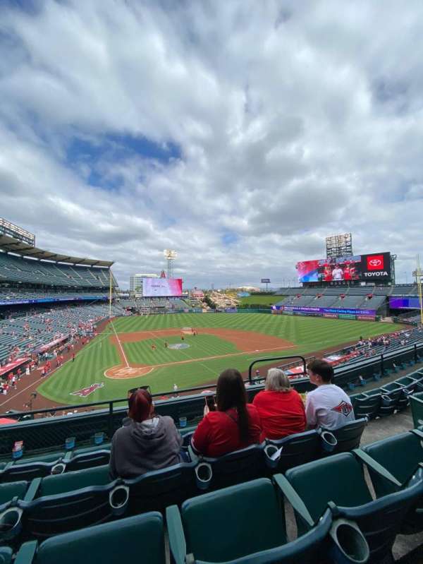 Angel Stadium, section: 330, row: D, seat: 7