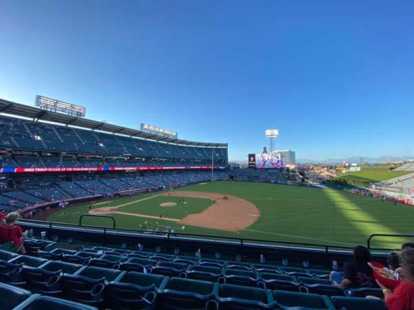 Angel Stadium, section: 337, row: D, seat: 7