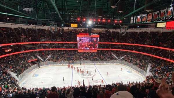 Honda Center, section: 412, row: L, seat: 14