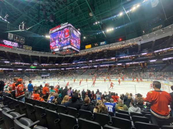 Honda Center, section: 206, row: K, seat: 4