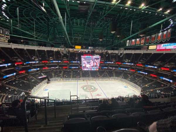 Honda Center, section: 412, row: M, seat: 14