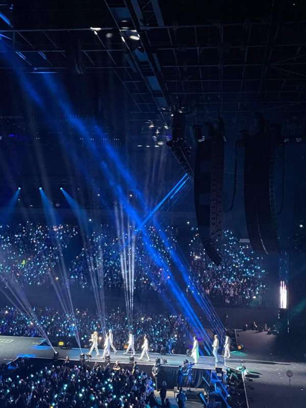 LDLC Arena, section: 211, row: W, seat: 375