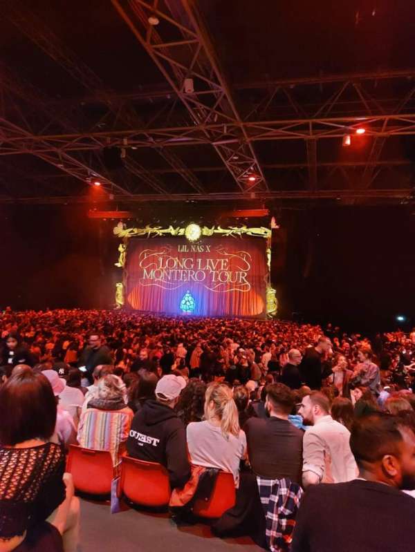 Zénith Paris, section: M, row: 18, seat: 178