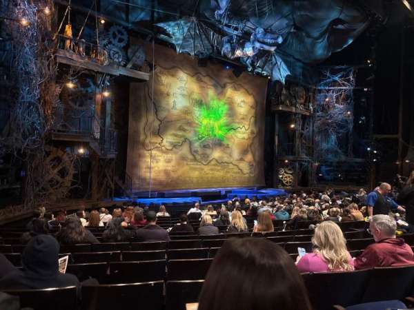 Gershwin Theatre, section: Orchestra L, row: M, seat: Z25