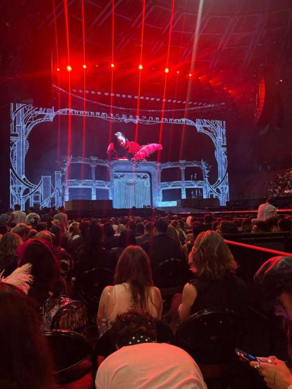 Kia Forum, section: G, row: 3, seat: 2