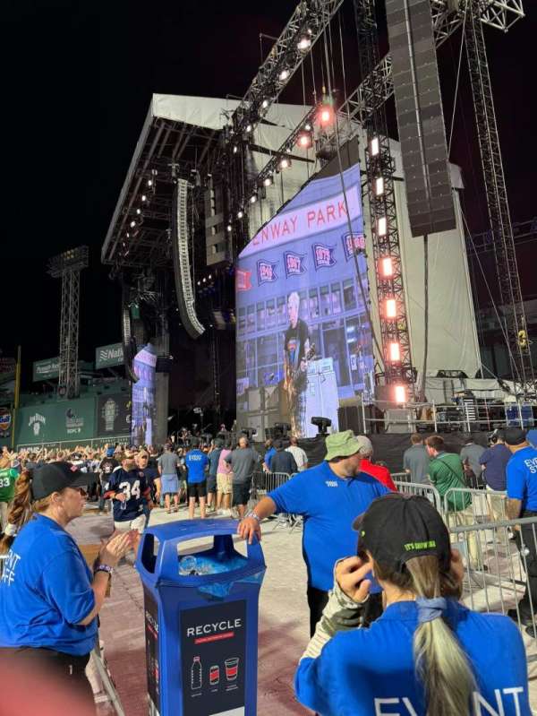 Fenway Park, section: A1, row: 7