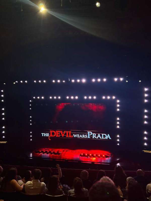 Dominion Theatre, section: Circle, row: F, seat: 19