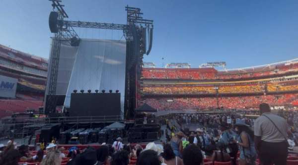 Northwest Stadium, section: 104, row: 14, seat: 5