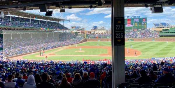 Wrigley Field, section: 223, row: 14, seat: 25