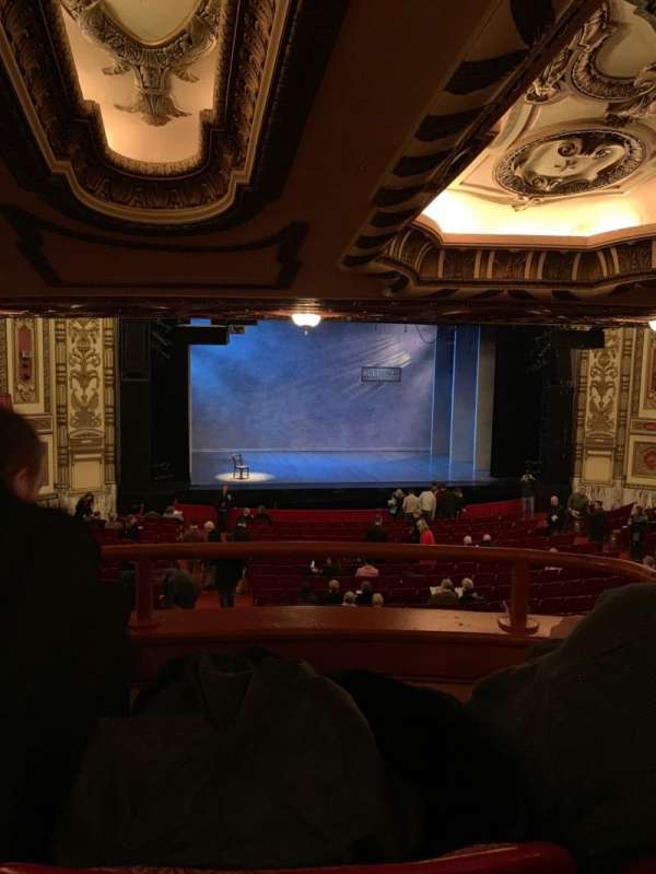 Cadillac Palace Theater, section: Dress Circle LC, row: B, seat: 206