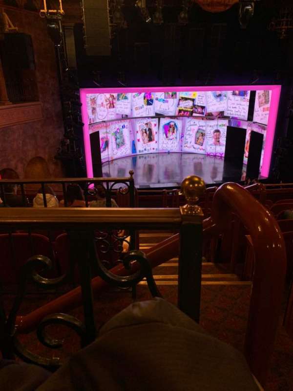 August Wilson Theatre, section: Mezzanine L, row: H, seat: 1