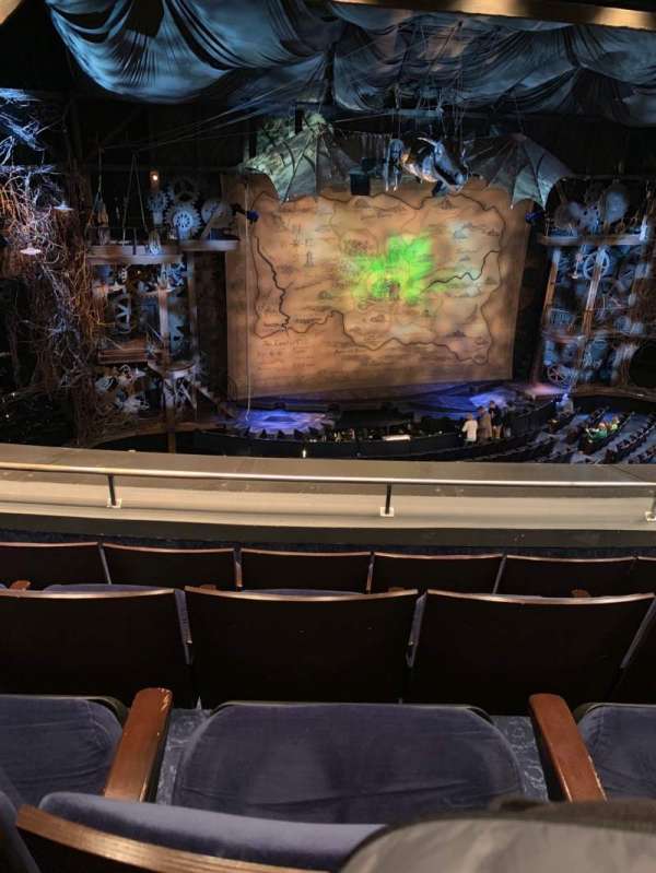 Gershwin Theatre, section: Front Mezzanine L, row: D, seat: 7