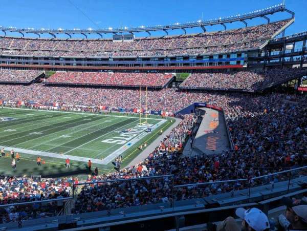 Gillette Stadium, section: 226, row: 4