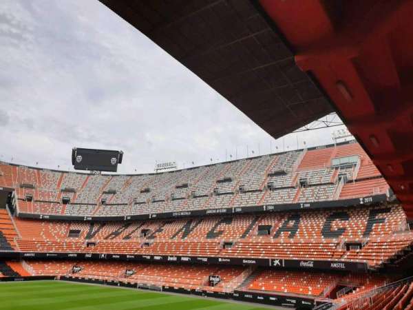Estadio de Mestalla, section: 114