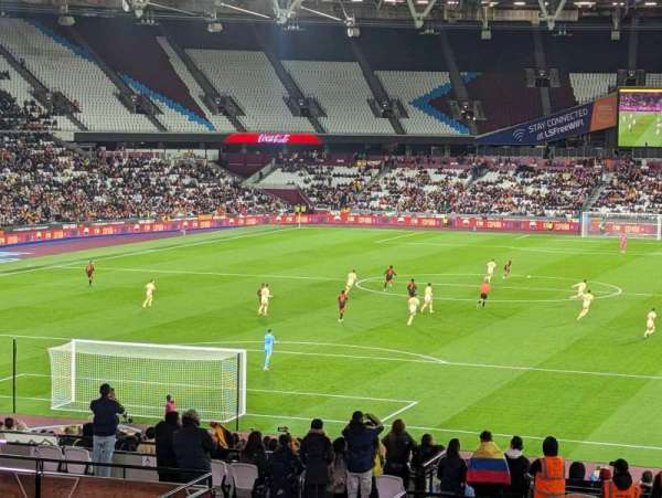 London Stadium, section: 253, row: 35, seat: 781