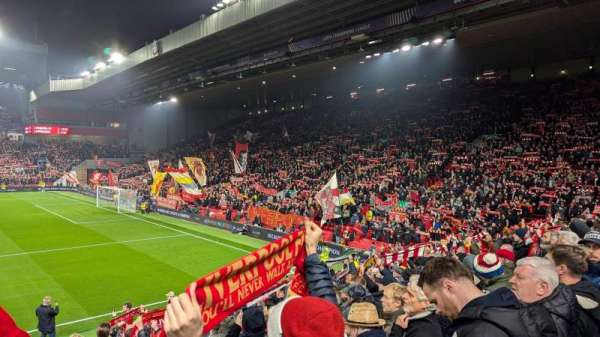 Anfield, section: L8, row: 19, seat: 208