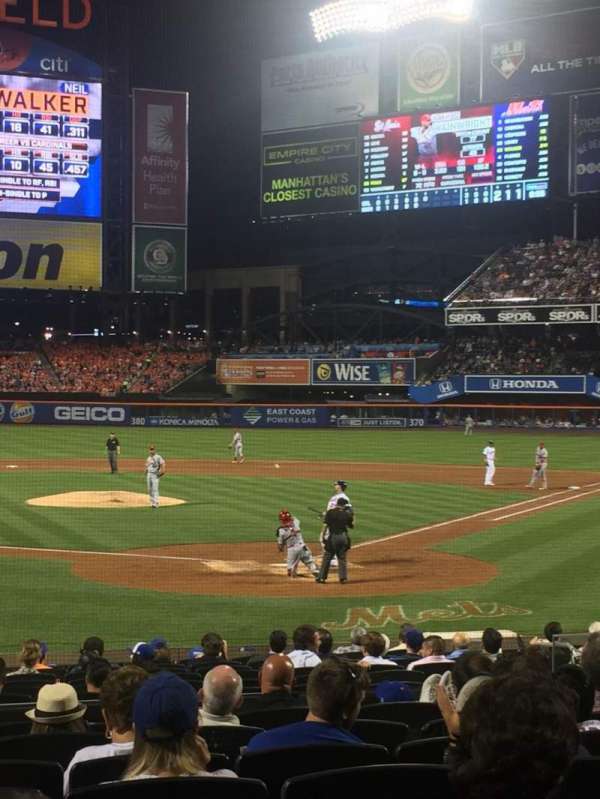 Citi Field, section: 16, row: 8, seat: 10