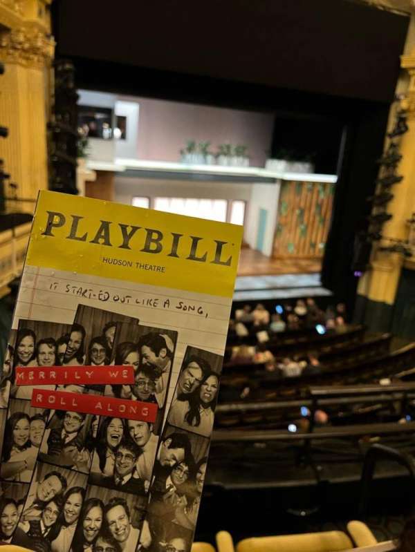 Hudson Theatre, section: Dress Circle L, row: C, seat: 1