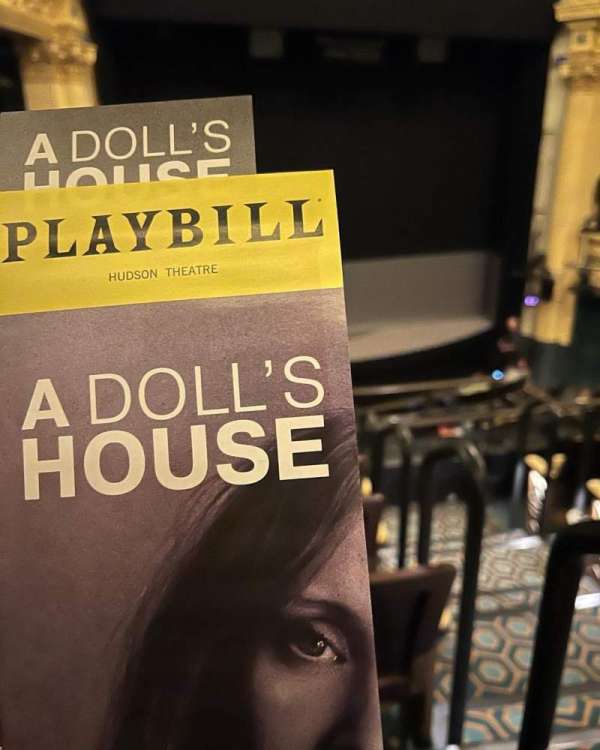 Hudson Theatre, section: Dress Circle L, row: E, seat: 1