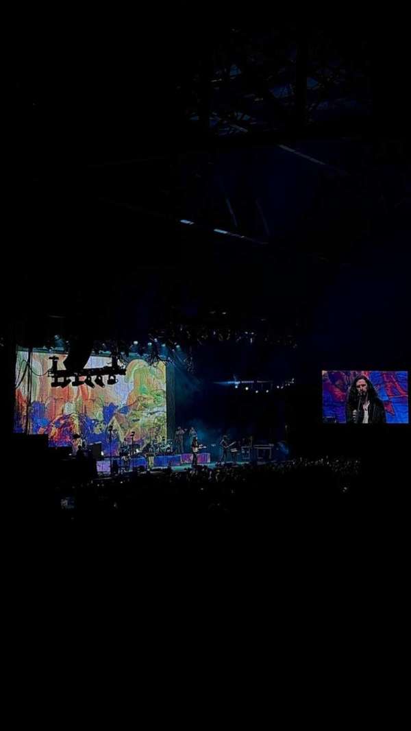 Cascades Amphitheater, section: 206, row: P, seat: 27
