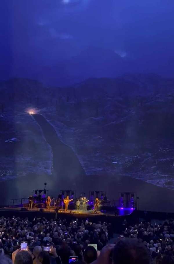 The Sphere, Vegas, section: 107, row: 21, seat: 3