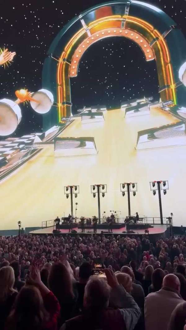 The Sphere, Vegas, section: 107, row: 21, seat: 5