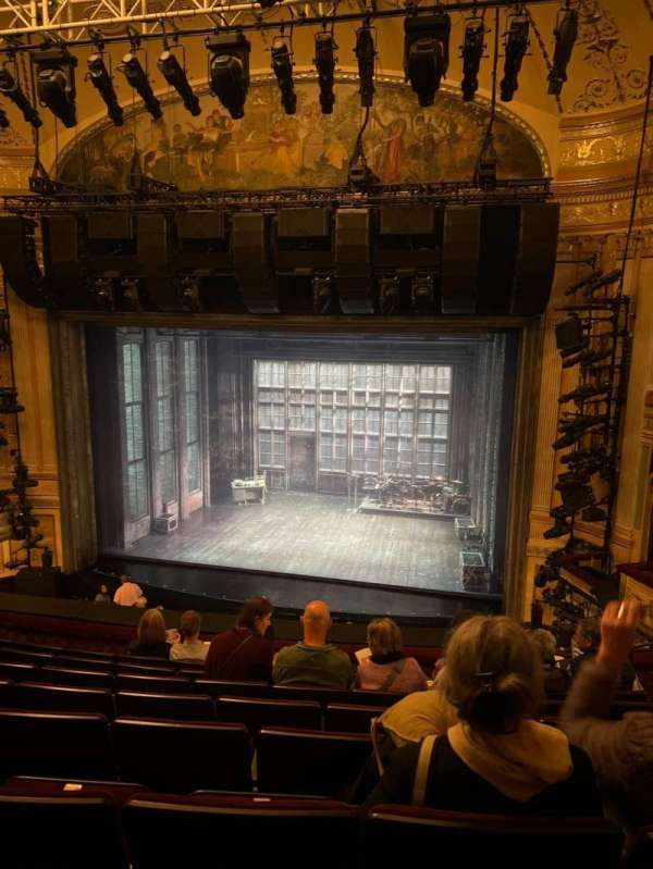 Neil Simon Theatre, section: Mezzanine C, row: H, seat: 123