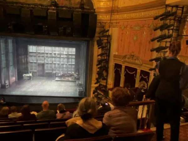 Neil Simon Theatre, section: Mezzanine C, row: H, seat: 124