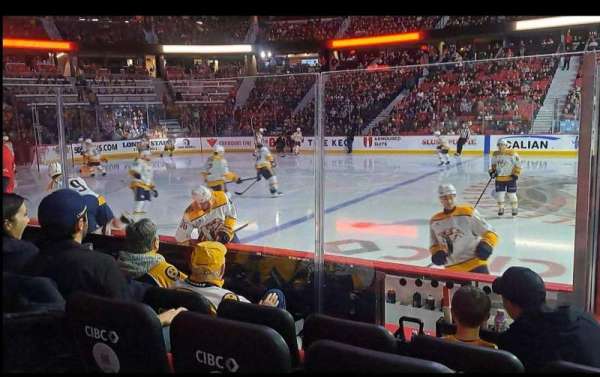 Canadian Tire Centre, section: 106, row: F, seat: 11-12