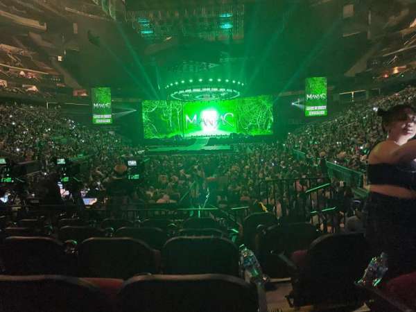 Prudential Center, section: 3, row: 6, seat: 3