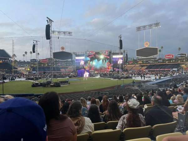 Dodger Stadium, section: 6FD, row: R, seat: 8
