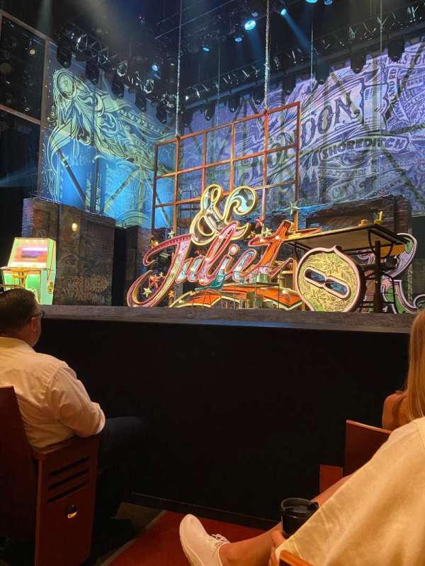 Stephen Sondheim Theatre, section: Orchestra R, row: C, seat: 2