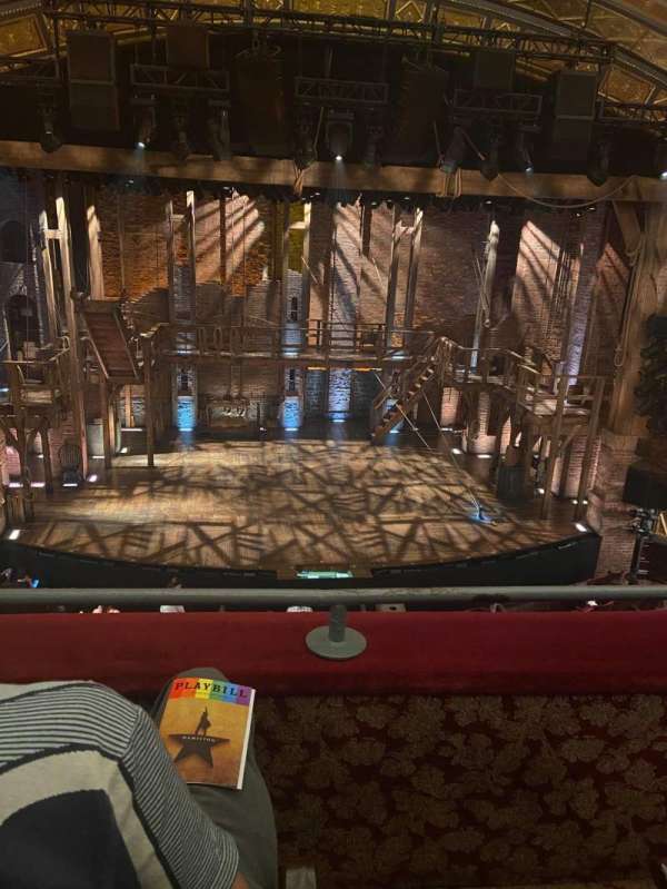 Richard Rodgers Theatre, section: Front Mezzanine C, row: B, seat: 111