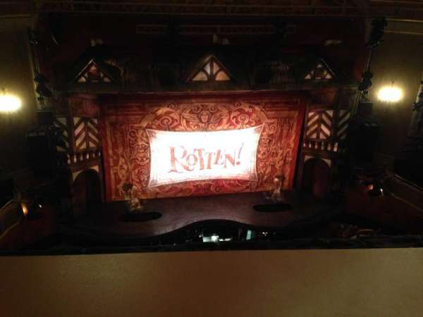 St. James Theatre, section: Balcony C, row: A, seat: 113