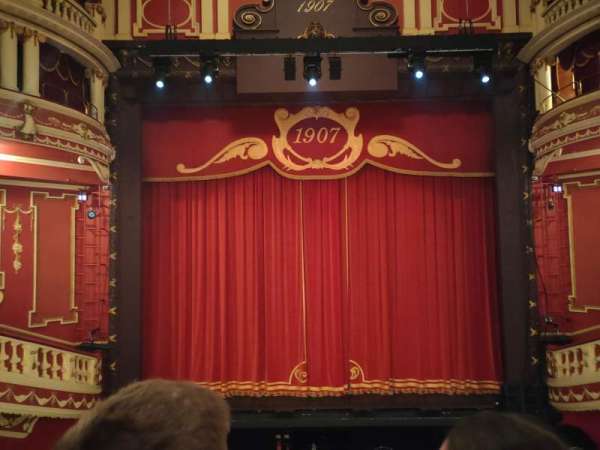 Sunderland Empire, section: Dress circle, row: B, seat: 22
