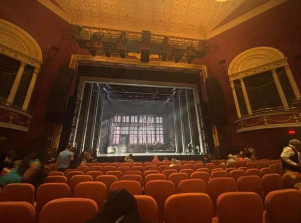 National Theatre, DC, section: Orchestra C, row: K, seat: 108