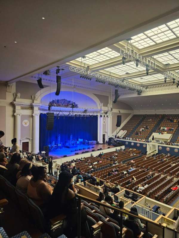 DAR Constitution Hall, section: Q, row: K, seat: 8