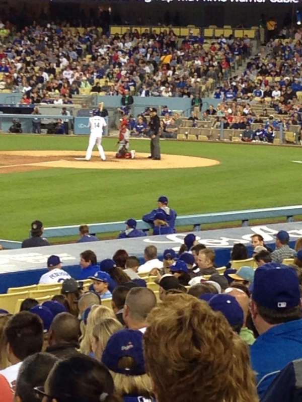Dodger Stadium, section: 33FD, row: P, seat: 1