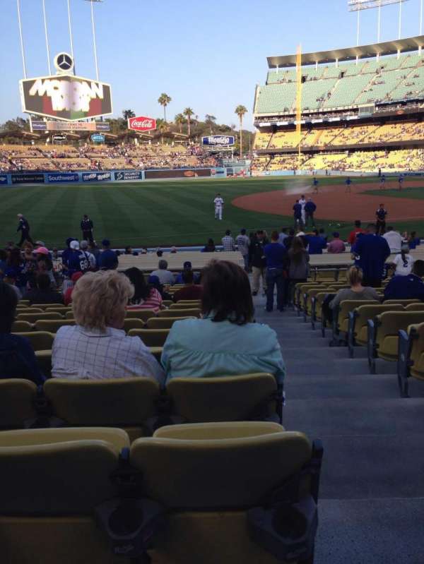Dodger Stadium, section: 33FD, row: P, seat: 1